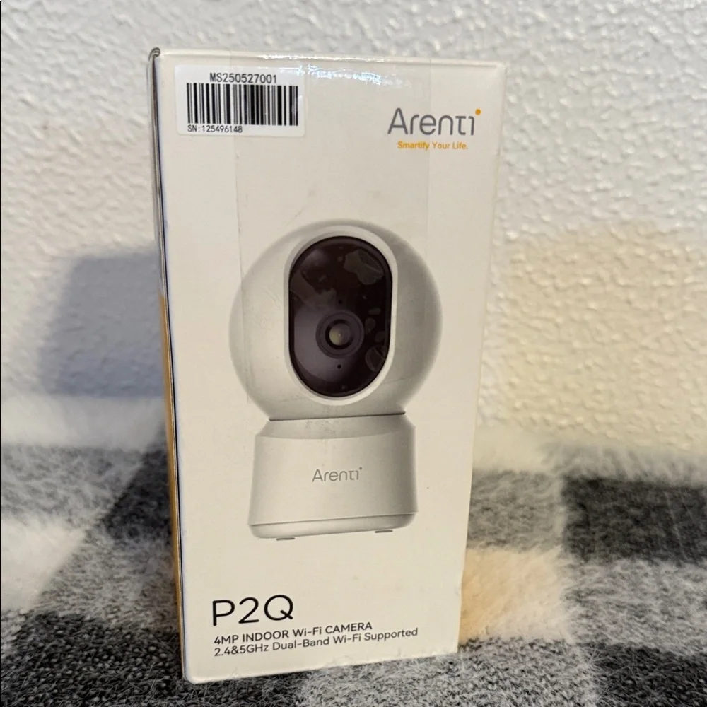 P2Q 4MP Indoor Wi-Fi Camera - White